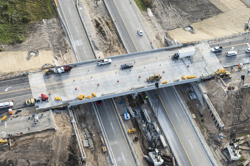 MDOT Bridge Slide I 96 Aerial 2